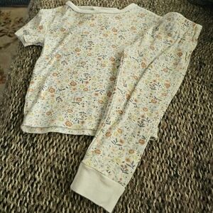 Floral Kids Pajamas Set